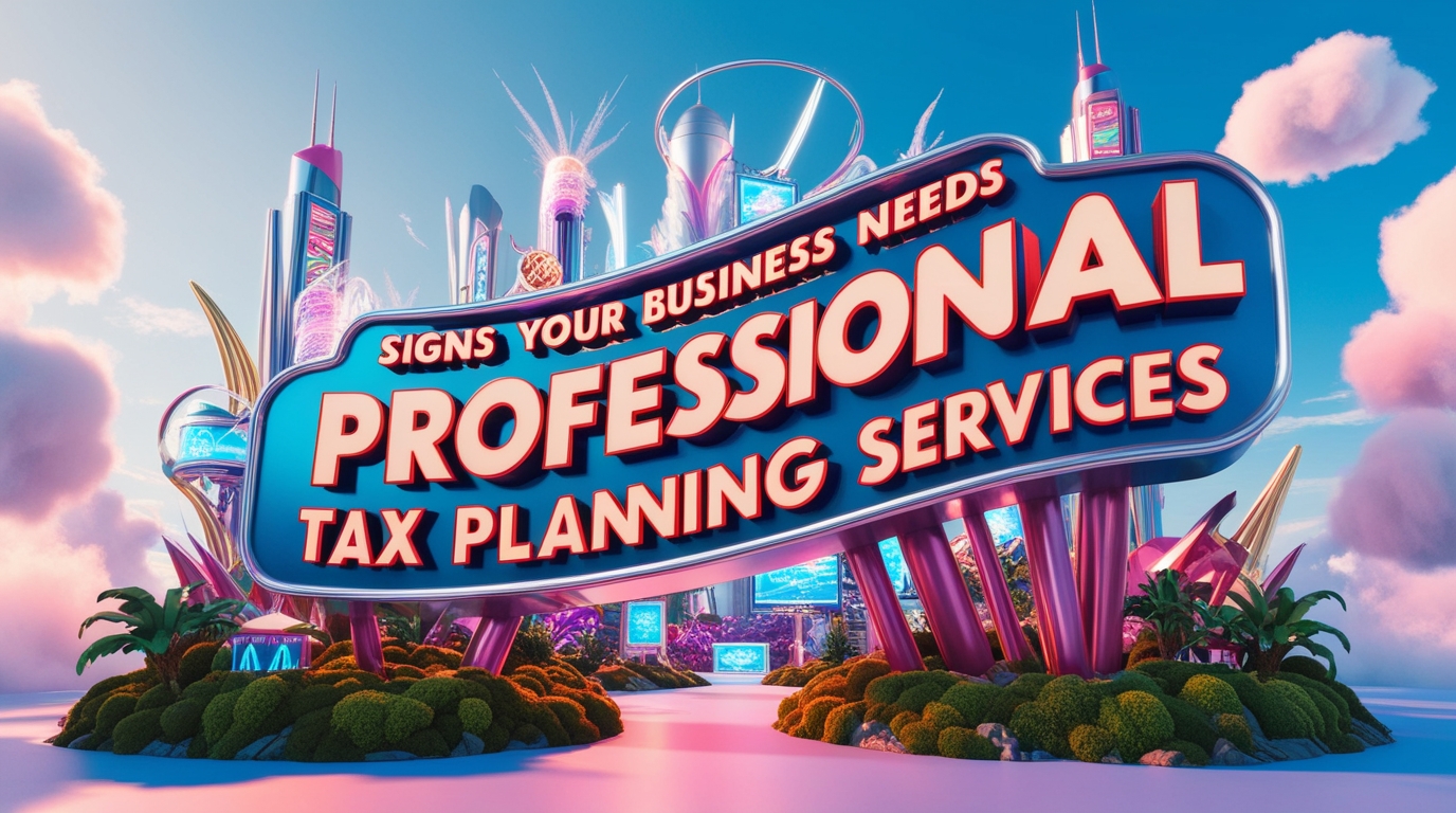 5 Signs Your Business Needs Professional Tax Planning Services