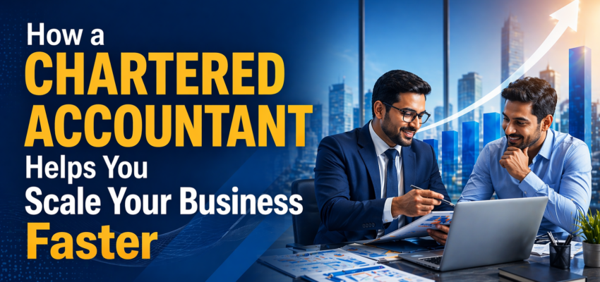 How a Chartered Accountant Helps You Scale Your Business Faster