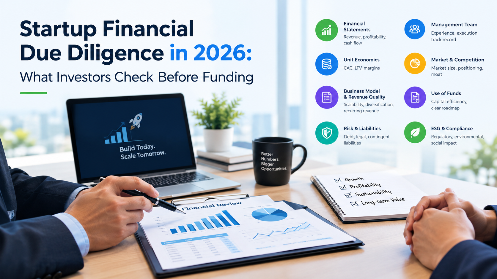 Startup Financial Due Diligence in 2026: What Investors Check Before Funding